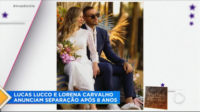 Vídeo: Lucas Lucco e Lorena Carvalho anunciam separação após oito anos