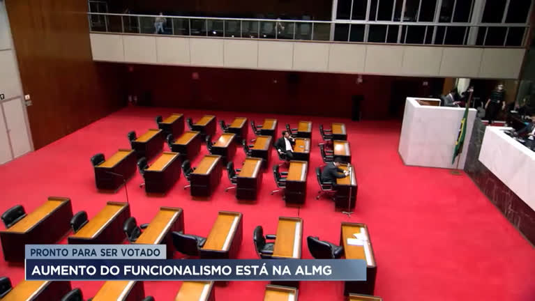 Vídeo: Reajuste salarial do funcionalismo público será votado na ALMG