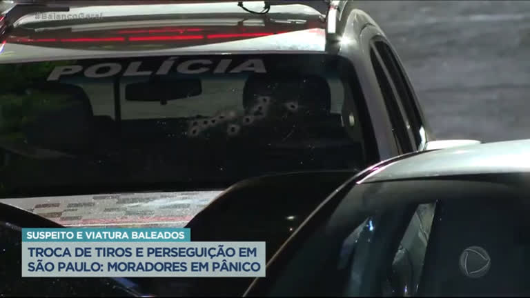 Vídeo: Perseguições a bandidos deixam moradores de São Paulo em alerta