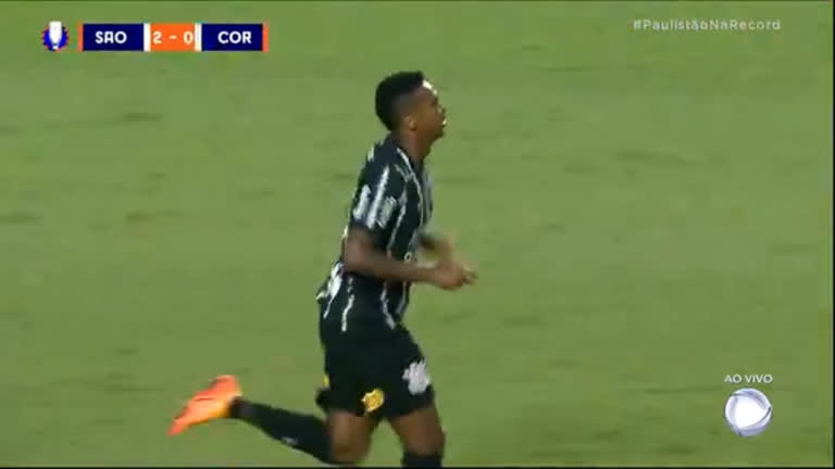 Vídeo: Jô abre o placar para o Corinthians aos 40 minutos do segundo tempo
