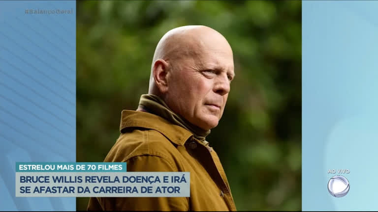 Vídeo: Bruce Willis descobre doença e vai se afastar da carreira