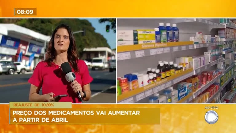 Vídeo: Preço dos medicamentos terá aumento de mais de 10%
