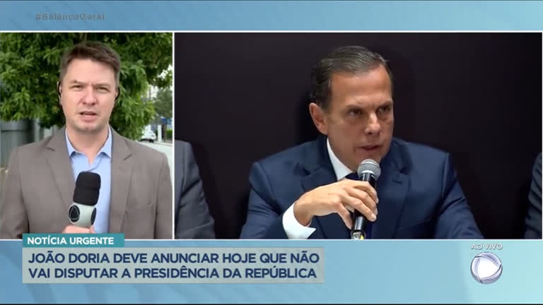 Vídeo: João Doria deve anunciar hoje desistência na disputa à Presidência da República