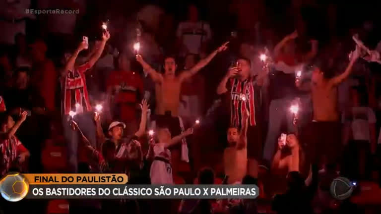 Vídeo: Final do Paulistão: os bastidores do clássico São Paulo x Palmeiras
