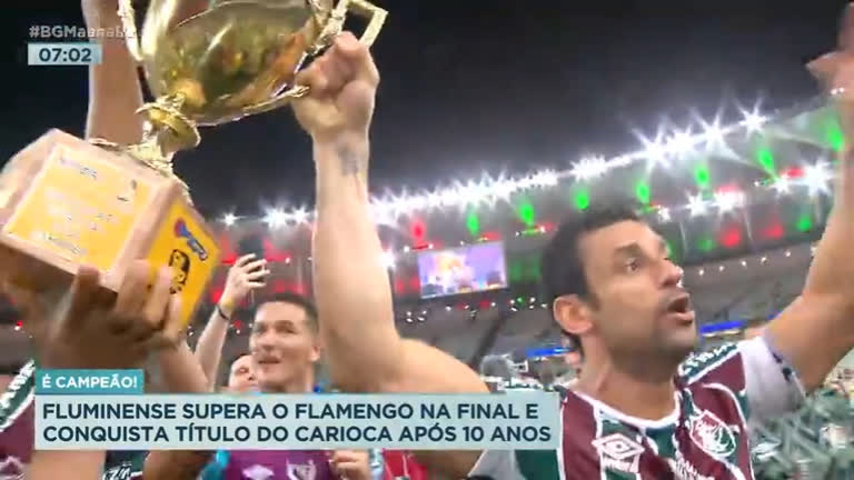 Vídeo: Fluminense leva título do Cariocão após jejum de 10 anos