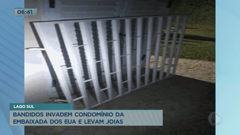 Vídeo: Bandidos invadem condomínio da Embaixada dos EUA e fazem reféns
