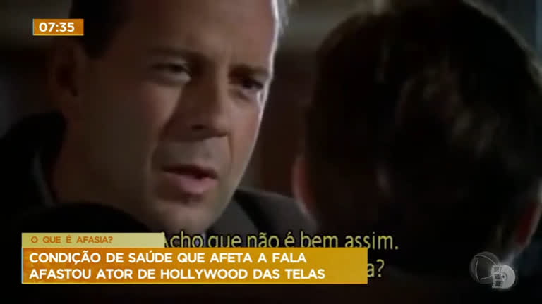 Vídeo: Saiba o que é Afasia, a doença que afastou o ator Bruce Willis da carreira