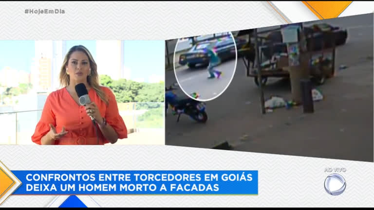 Vídeo: Briga de torcedores deixa um morto a facadas em Goiânia