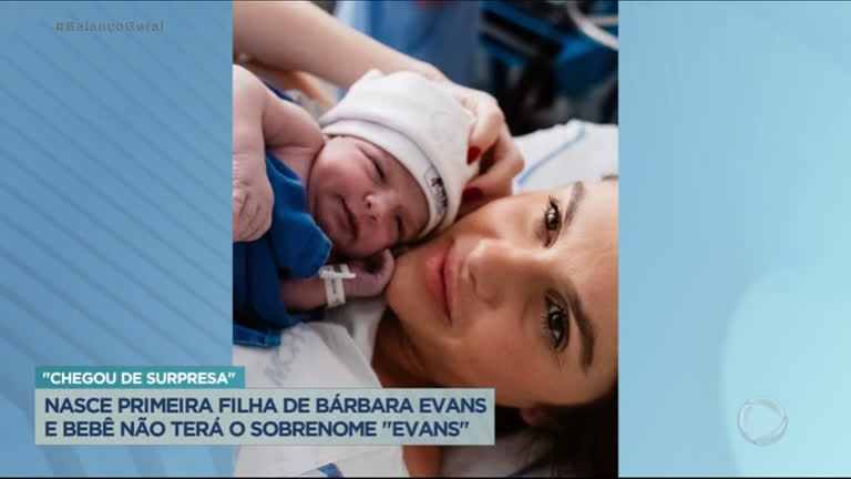 Vídeo: Bárbara dá à luz a primeira filha e não usa sobrenome famoso