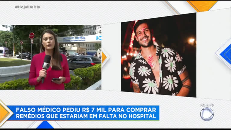 Vídeo: Falso médico tenta aplicar golpe na família de Rodrigo Mussi