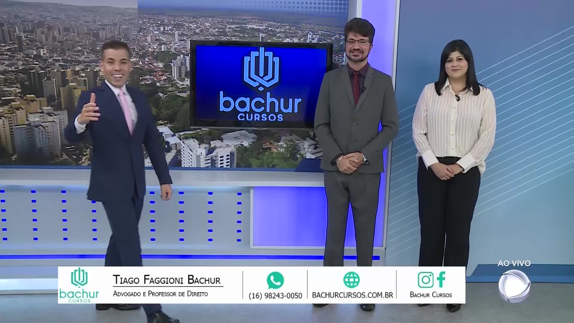 Vídeo: Bachur Cursos - Balanço Geral - Exibido em 06/04/2022
