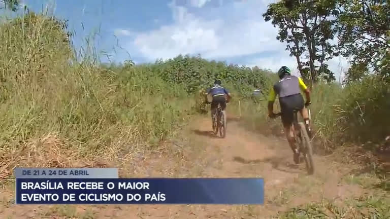 Vídeo: Brasília recebe o maior evento de ciclismo do país