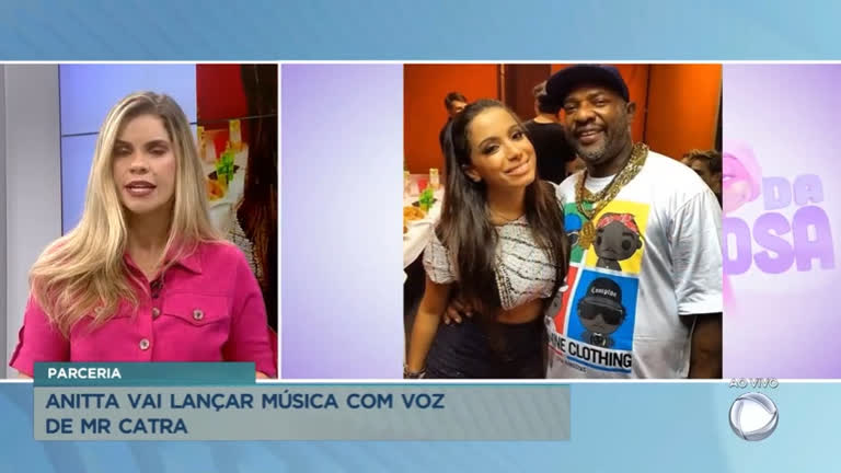 Vídeo: Anitta vai lançar música com voz de Mr Catra