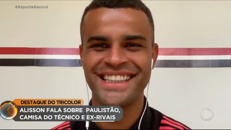 Vídeo: Destaque do Tricolor, Alisson fala sobre derrota no Paulistão e expectativa para o Brasileirão