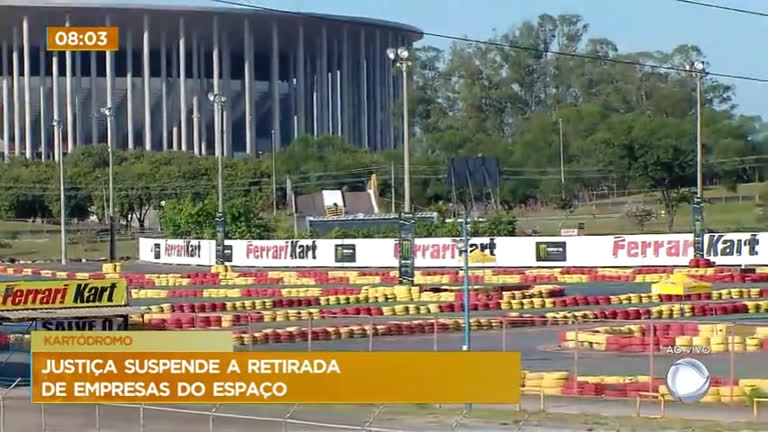 Vídeo: Justiça suspende a retirada de empresas do Kartódromo