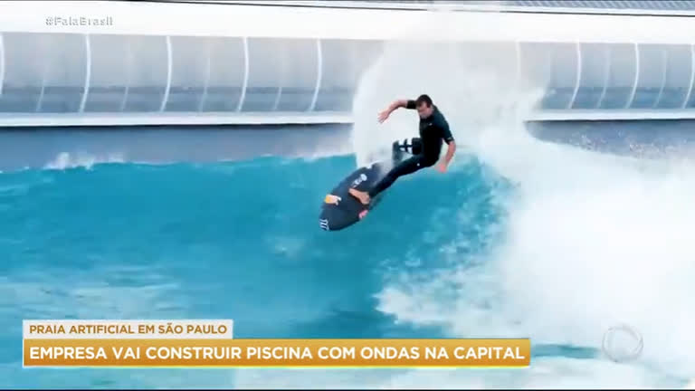 Vídeo: Empresa vai construir praia artificial na capital paulista