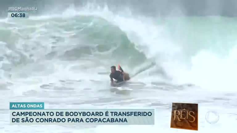 Vídeo: Rio de Janeiro recebe etapa do campeonato brasileiro de Bodyboard