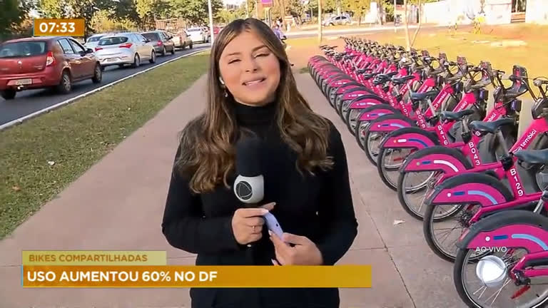 Vídeo: Serviço de bike compartilhada cresce em 60% no DF