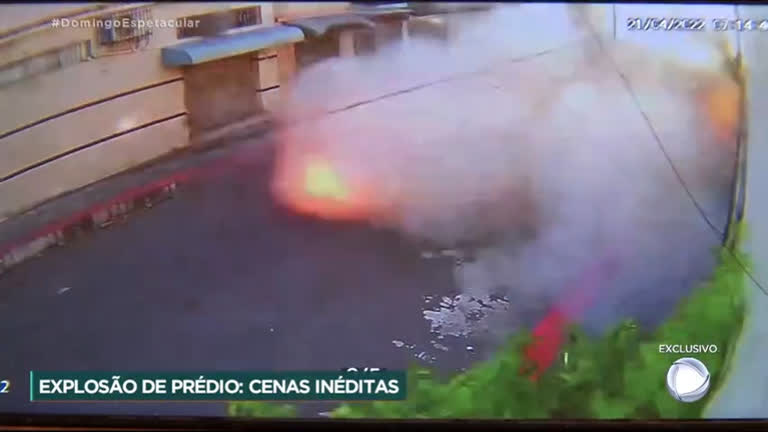 Vídeo: Veja vídeos inéditos da explosão de um prédio que matou três pessoas em Vila Velha (ES)