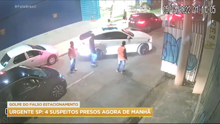 Vídeo: Polícia prende suspeitos de aplicar golpe do falso estacionamento em SP