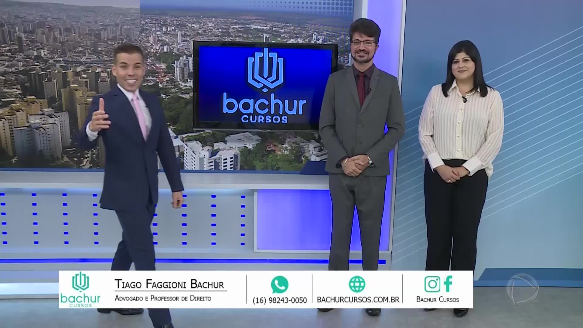 Vídeo: Bachur Cursos - Balanço Geral - Exibido em 13/04/2022