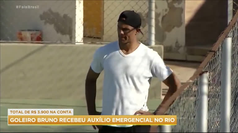 Vídeo: Goleiro Bruno recebeu auxílio emergencial durante a pandemia