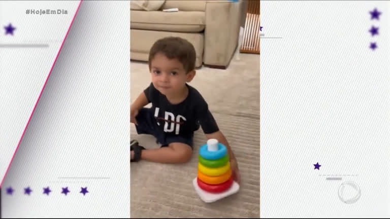 Vídeo: Murilo Huff encanta fãs ao mostrar filho de Marília Mendonça falando inglês