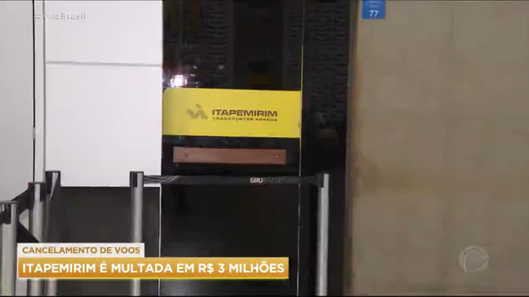 Vídeo: Itapemirim é multada em R$ 3 milhões após cancelar mais de 500 voos