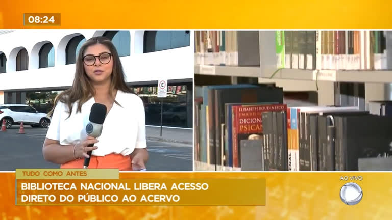 Vídeo: Biblioteca Nacional de Brasília libera acesso direto do público ao acervo