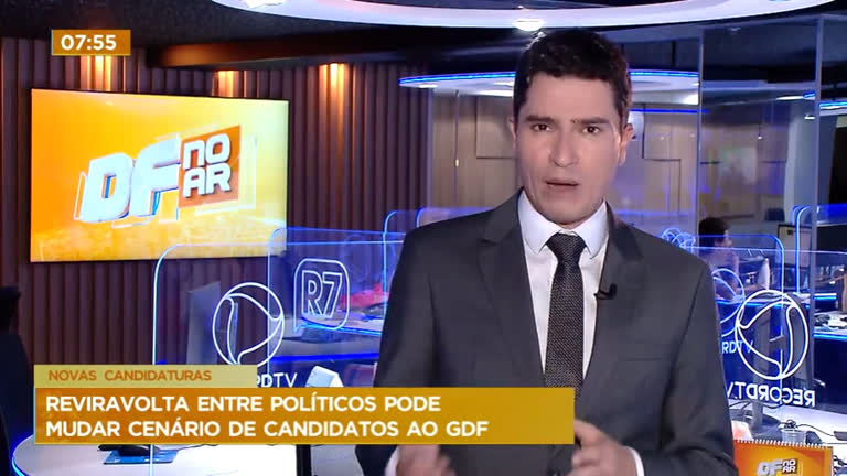 Vídeo: Reviravolta entre políticos pode mudar cenário de candidatos ao GDF