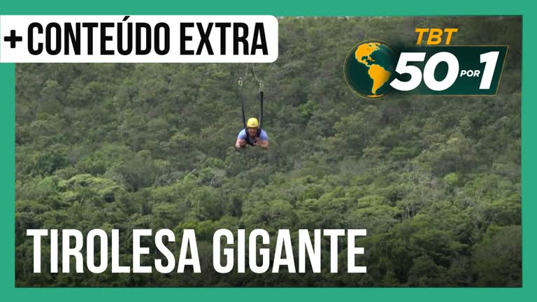 Vídeo: TBT 50 por 1 | Alvaro Garnero salta deitado de tirolesa gigante com mais de 1.200 metros de altura
