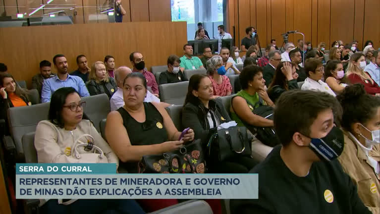 Vídeo: ALMG realiza audiência pública sobre mineração na Serra do Curral
