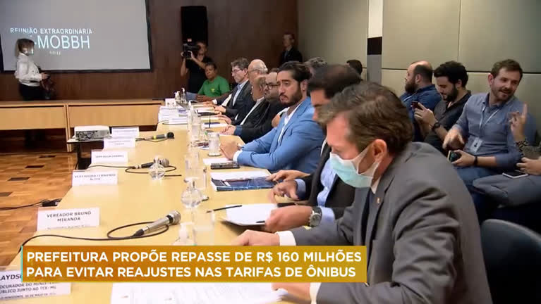 Vídeo: PBH propõe repasse milionário para evitar reajuste na passagem