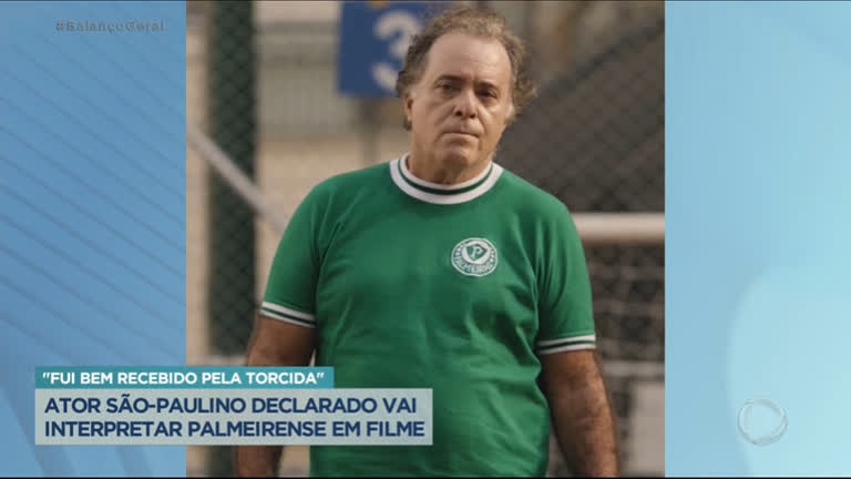 Vídeo: Tony Ramos é são-paulino e vai interpretar palmeirense em filme