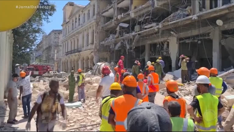 Vídeo: Sobe para 26 o número de mortos em explosão de hotel de luxo em Cuba