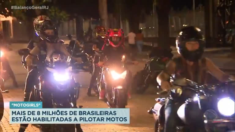 Vídeo: Cresce número de mulheres motociclistas no Brasil nos últimos anos