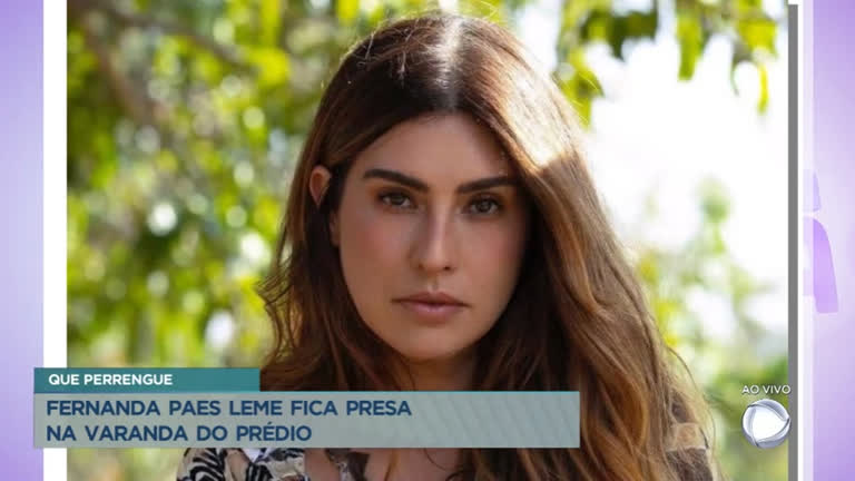 Vídeo: Fernanda Paes Leme lembra de situação inusitada com namorado