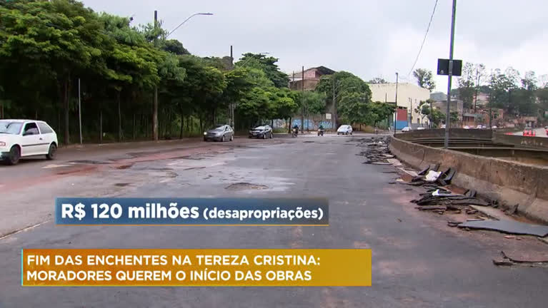 Vídeo: Grande BH terá obras contra enchentes na av. Tereza Cristina