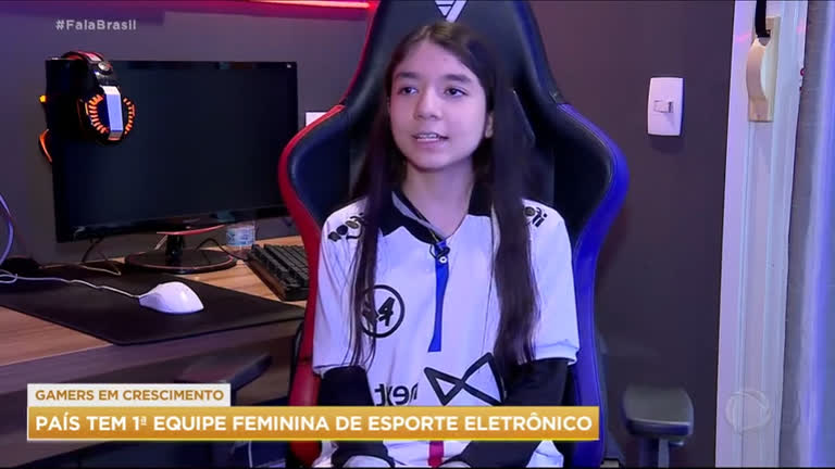 Vídeo: Brasil tem primeira equipe feminina de esporte eletrônico