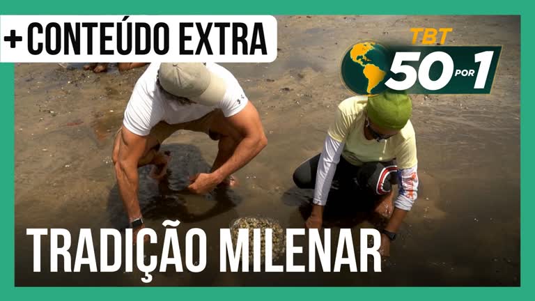 Vídeo: Alvaro Garnero mostra a “cata de mariscos”, no Maranhão | TBT 50 por 1