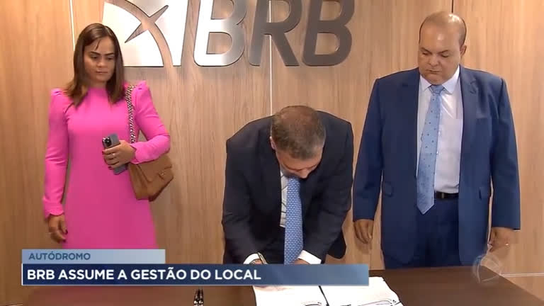 Vídeo: BRB assume gestão do autódromo de Brasília