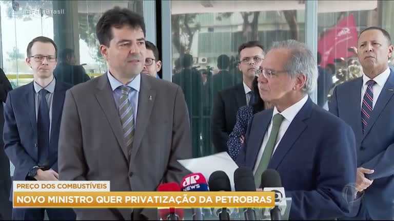 Vídeo: Novo ministro de Minas e Energia pede estudos para privatização da Petrobras