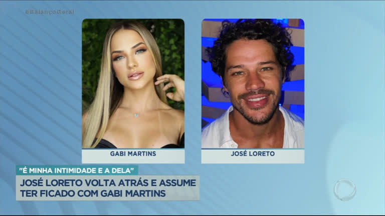 Vídeo: José Loreto volta atrás e assume ter ficado com Gabi Martins