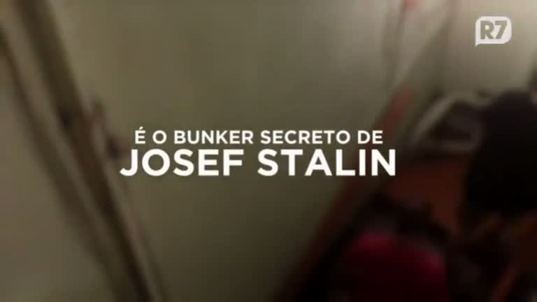 Vídeo: R7 na Copa visita bunker secreto de Stalin na 2ª Guerra Mundial