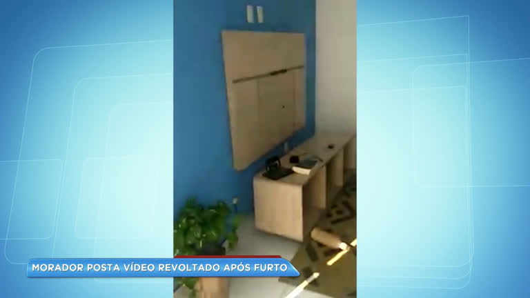Vídeo: Morador tem casa arrombada e posta vídeo de desabafo