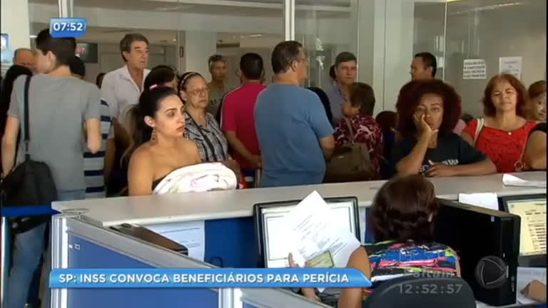 Vídeo: INSS convoca 200 mil beneficiários para perícia médica