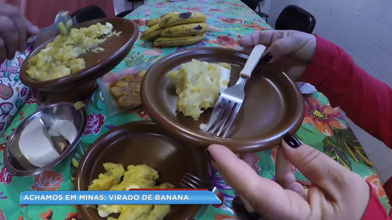 Vídeo: Achamos em Minas: virado de banana é patrimônio histórico de Cambuí