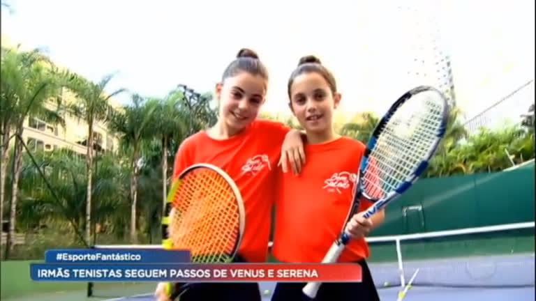 Vídeo: Saiba quem são as jovens irmãs promessas do tênis no Brasil