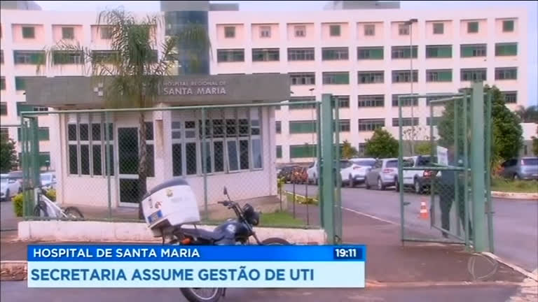 Vídeo: Secretaria de Saúde do DF assume administração da UTI pediátrica do Hospital de Santa Maria