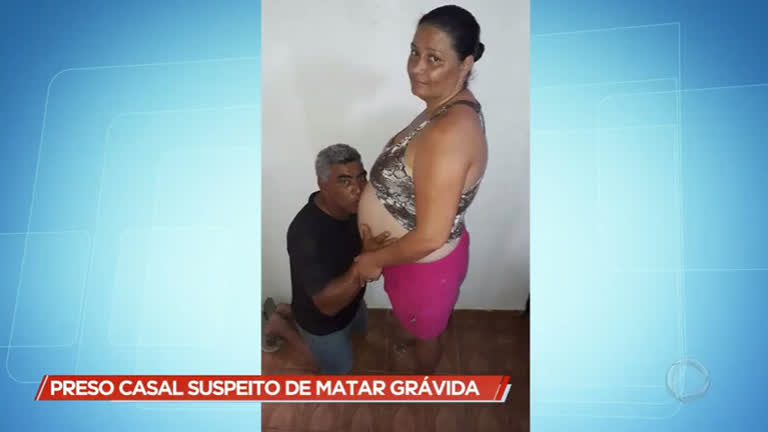 Vídeo: Casal suspeito de matar grávida é preso